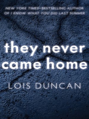 cover image of They Never Came Home